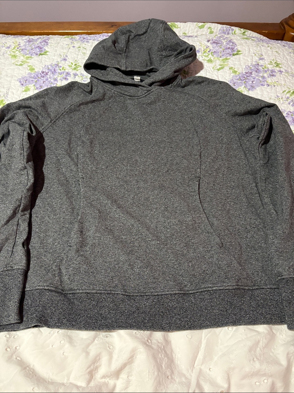 Lululemon Scuba Women's Dark Heather Gray Hooded Pullover